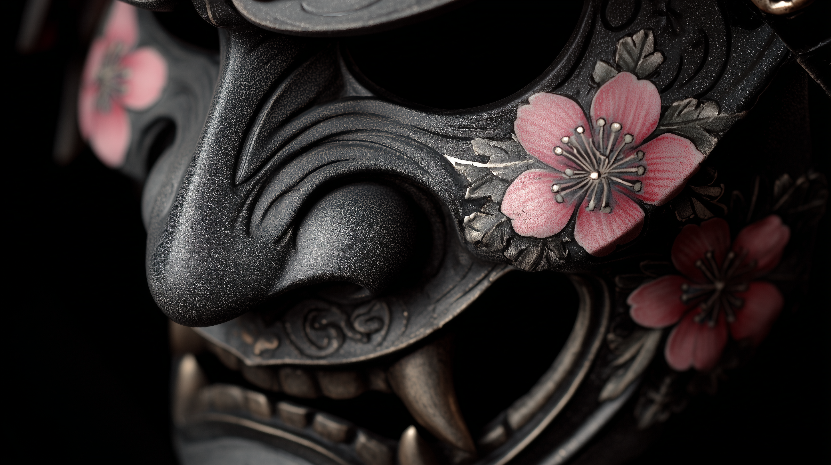 fond d'écran Masque japonais pc 1920x1080 4k téléchargement gratuit