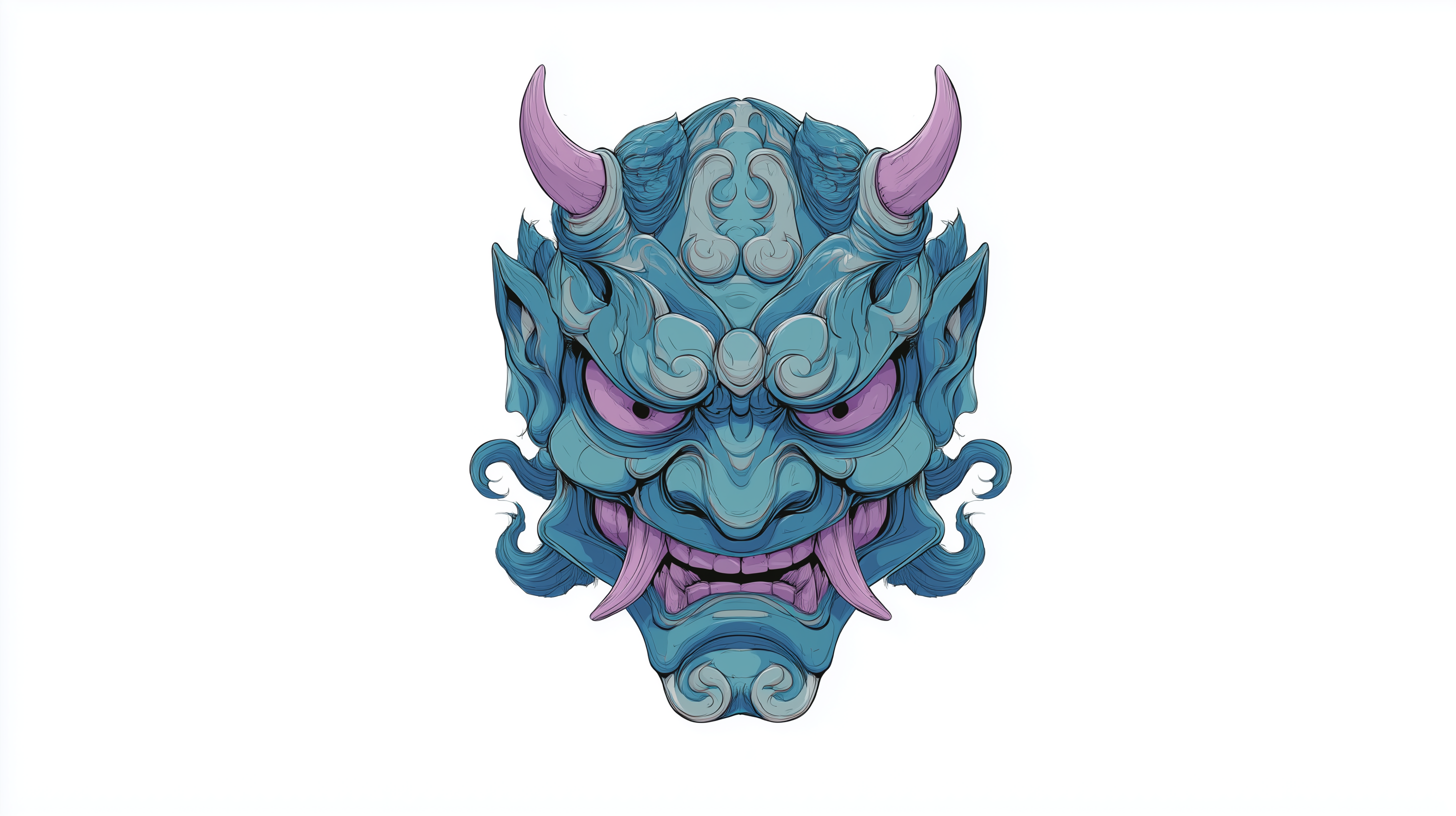 fond d'écran Masque japonais haute qualité téléchargement gratuit