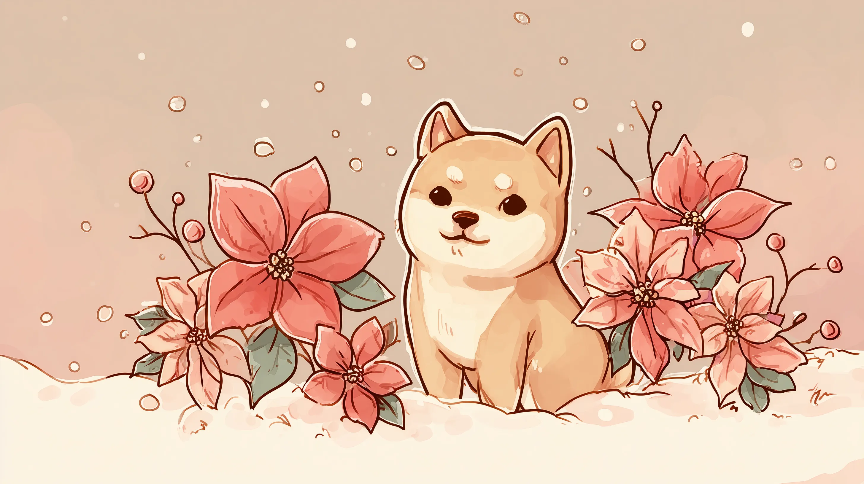 fond d'écran Chien Kawaii updated 1080p téléchargement gratuit