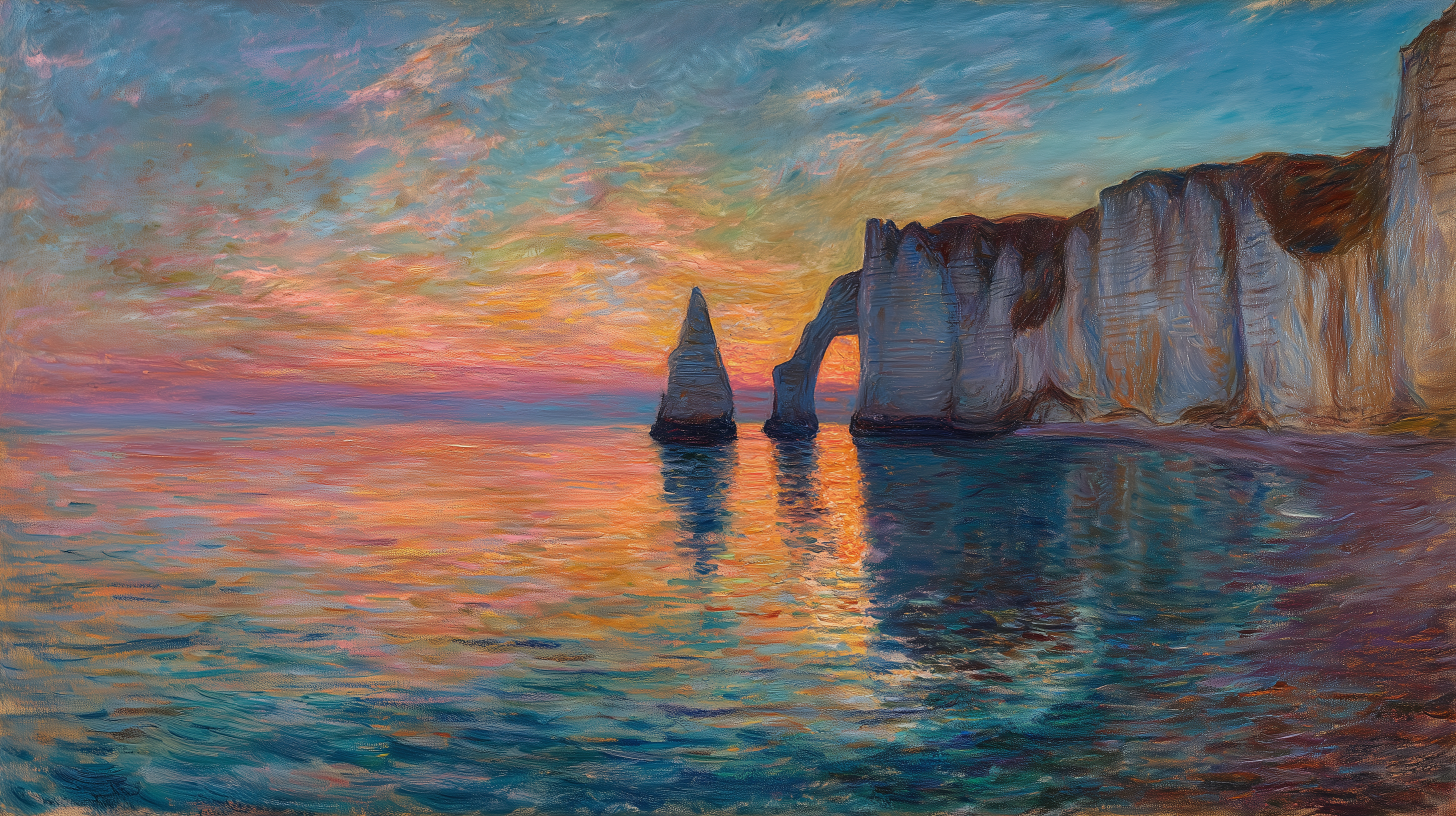 fond d'écran Claude Monet 1440p hd téléchargement gratuit