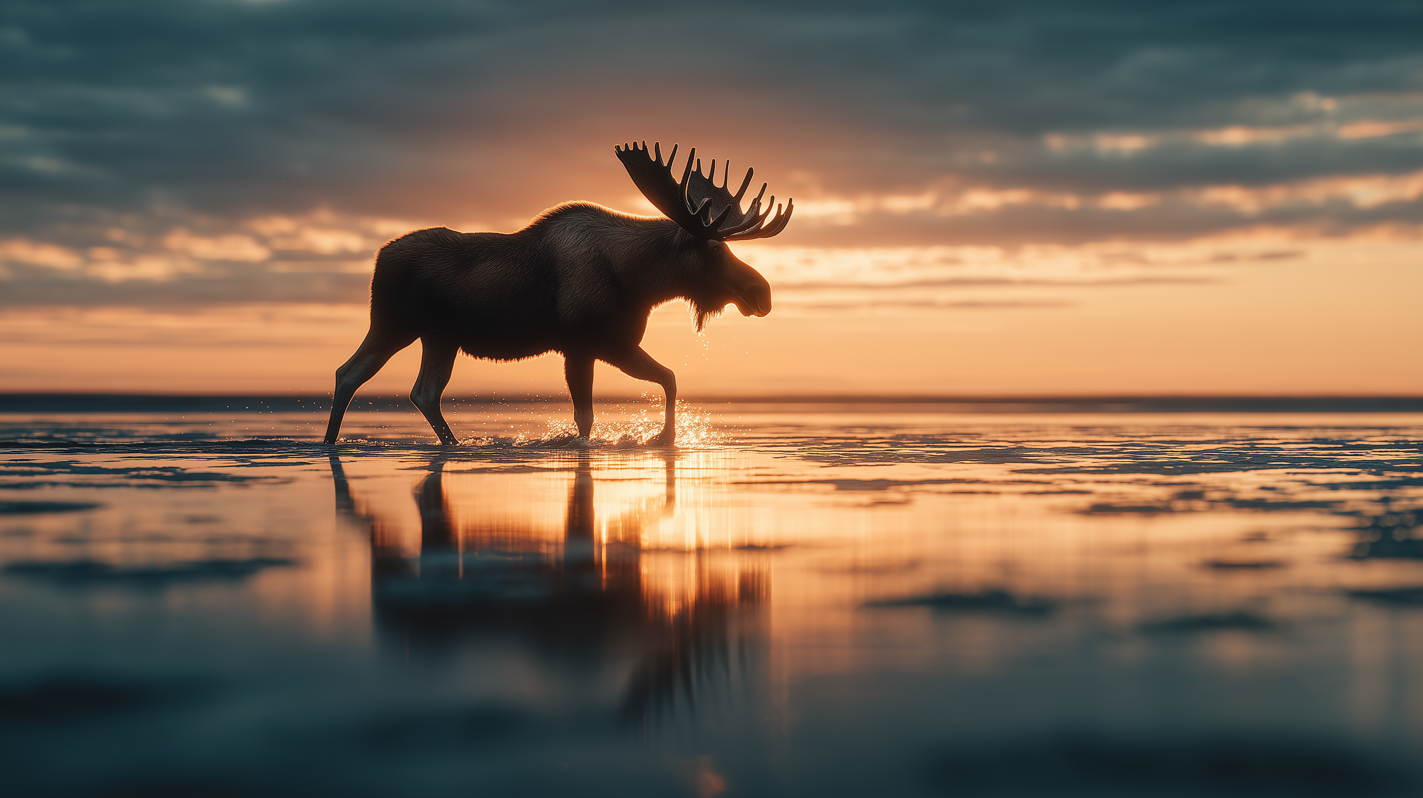 fond d'écran Alces alces Asus téléchargement gratuit