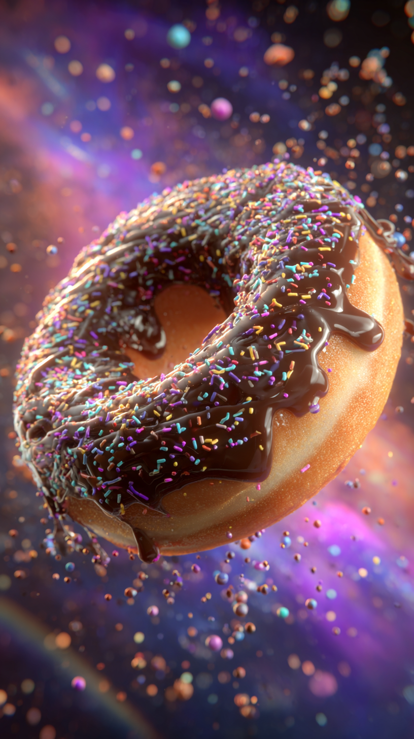 fond d'écran Donut téléphone télécharger gratuit