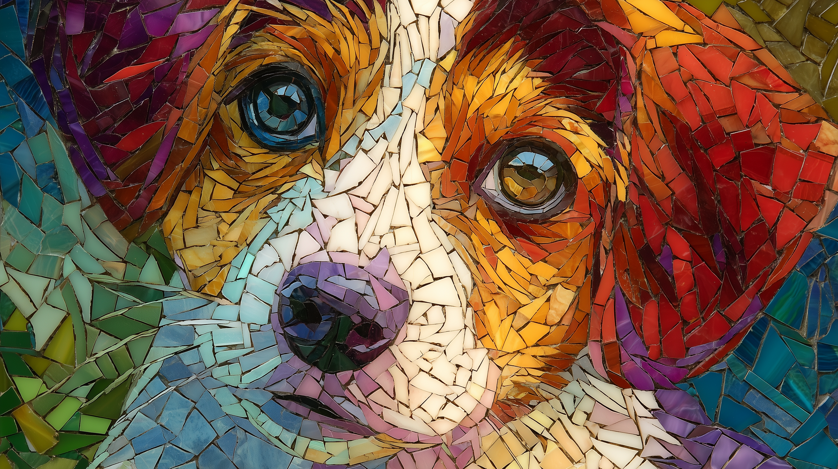 fond d'écran Mosaïque 4k 3840x2160 téléchargement gratuit