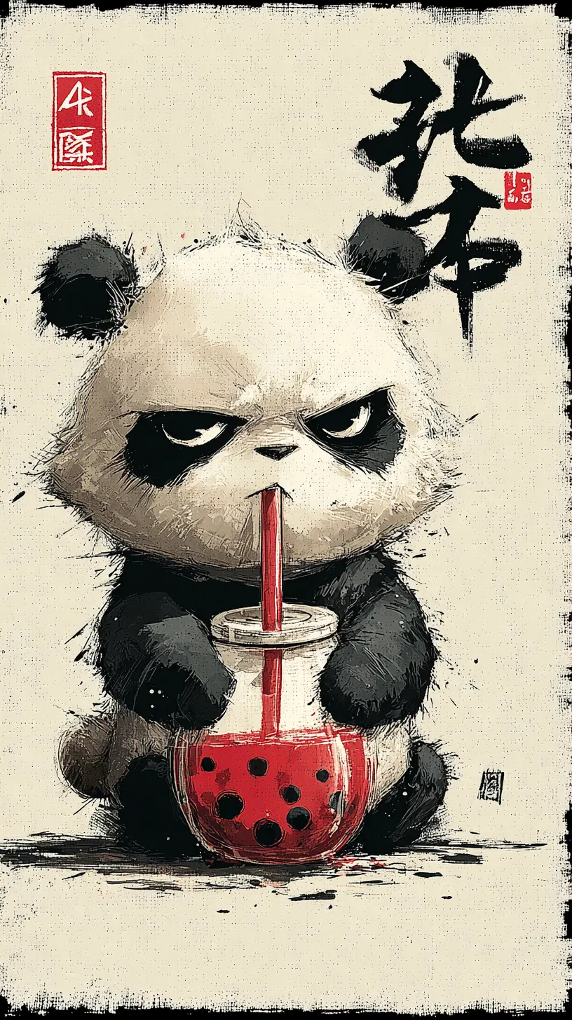 xiaomi fond d'écran Panda updated télécharger gratuit