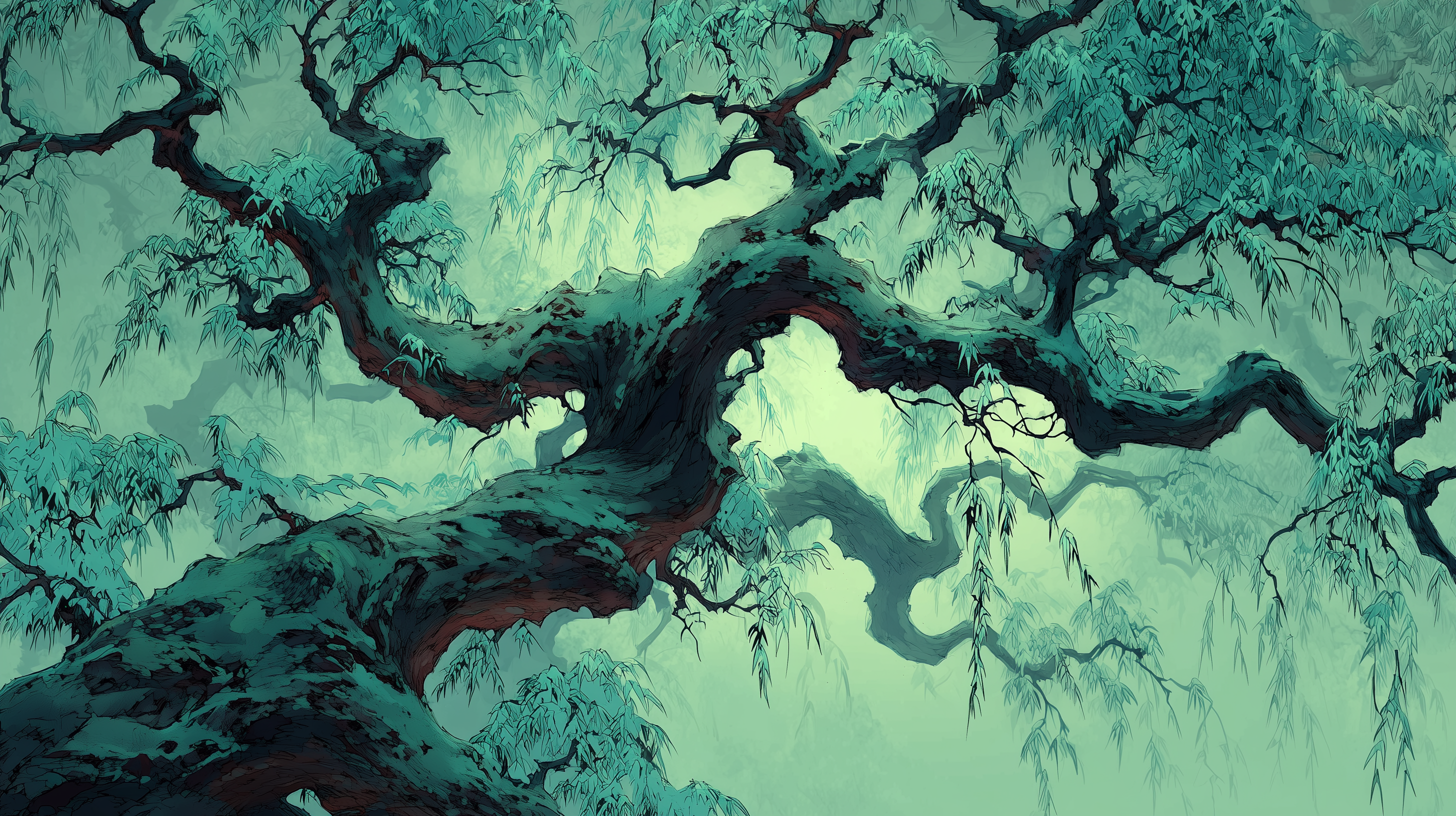 fond d'écran Saule 4k windows téléchargement gratuit