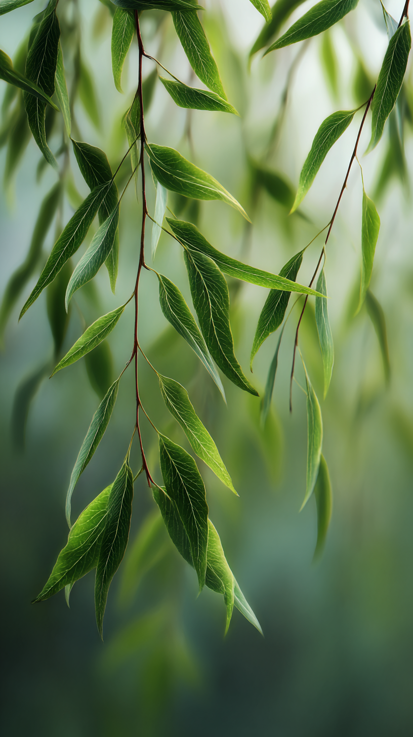 fond d'écran Saule iphone 16 plus gratuit