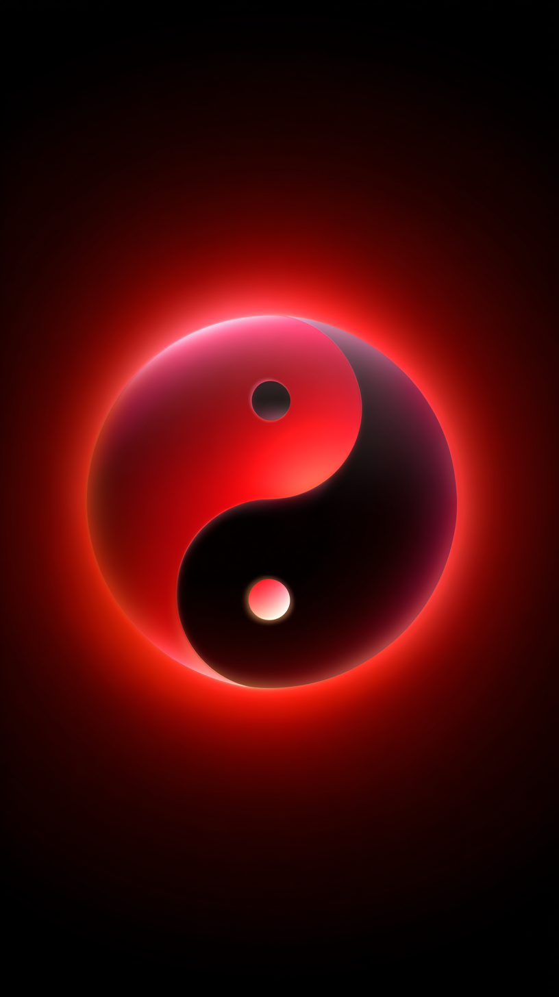 fond d'écran Yin et yang téléphone gratuit