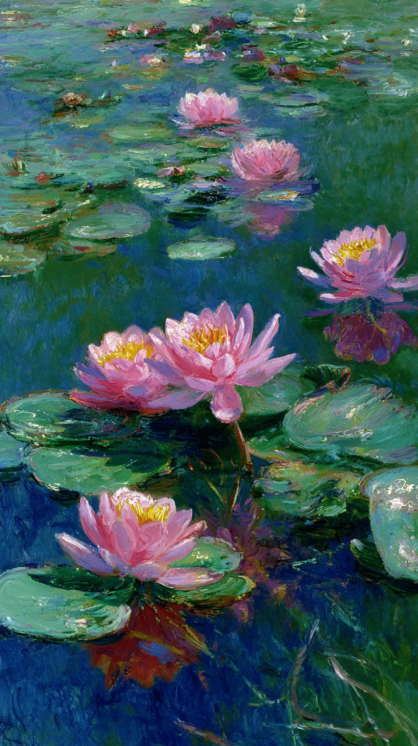 fond d'écran Claude Monet téléphone samsung gratuit