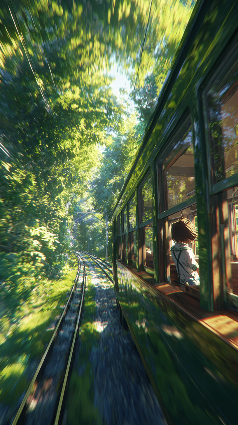 fond d'écran Train iphone 4k gratuit