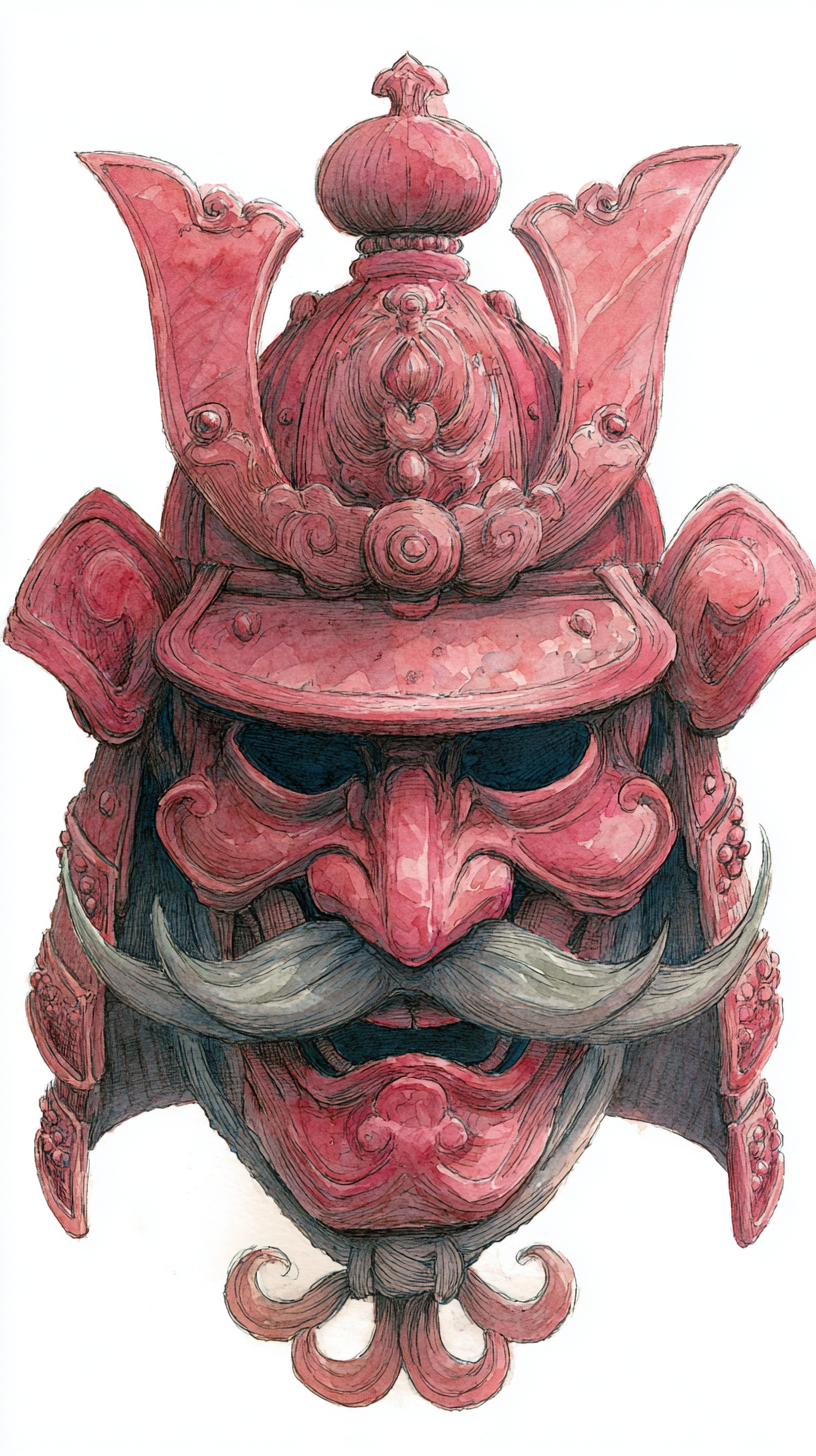 fond d'écran Masque japonais téléphone 4k télécharger gratuit