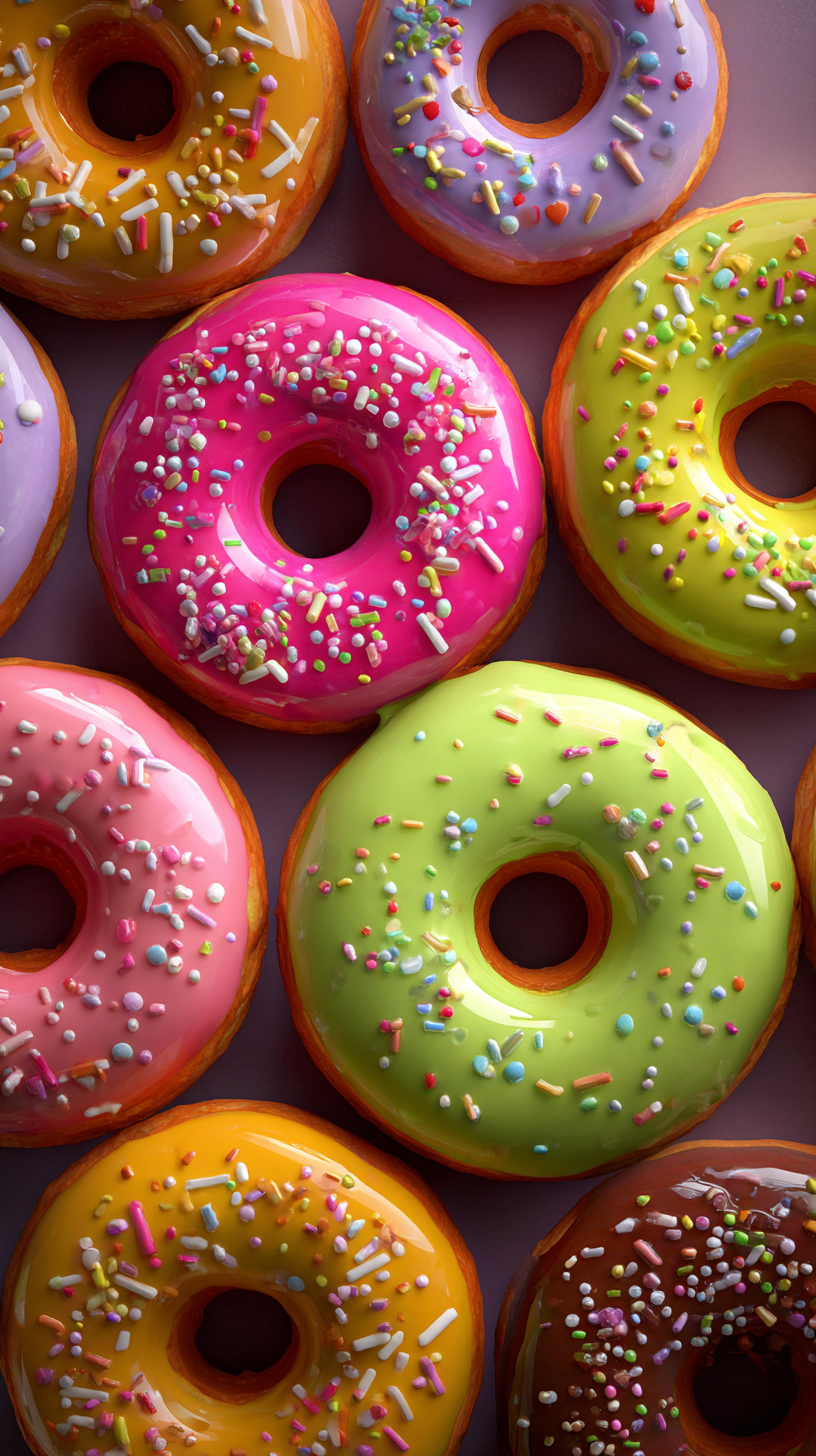 fond d'écran Donut gratuit pour téléphone portable samsung télécharger gratuit