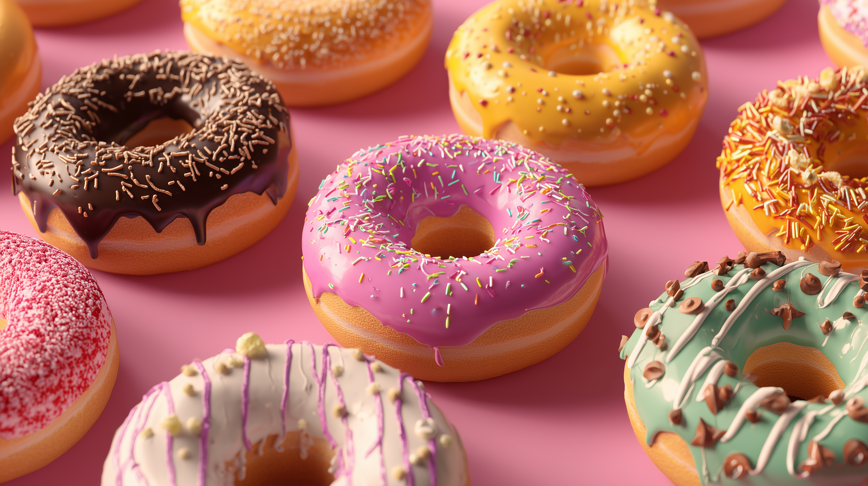 fond d'écran Donut Lenovo téléchargement gratuit