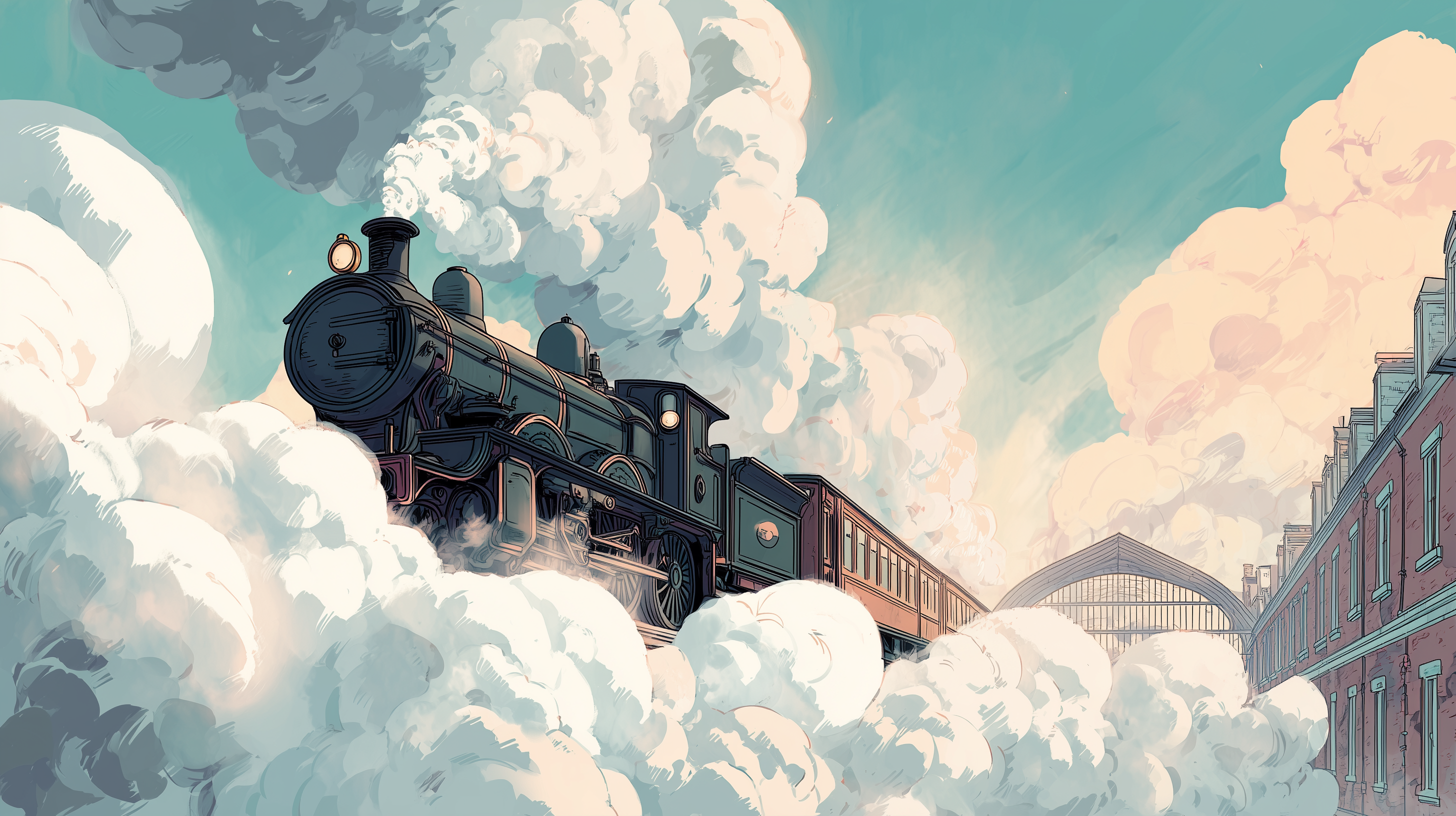 fond d'écran Train windows 10 gratuit téléchargement gratuit