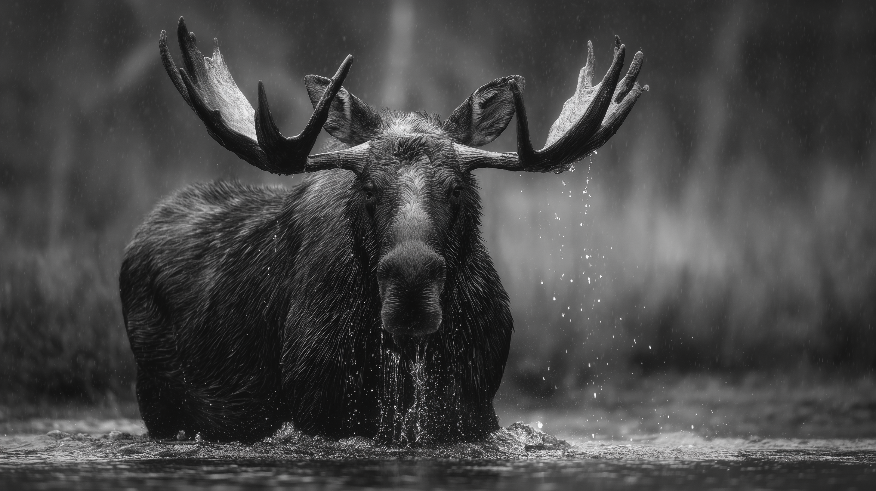 fond d'écran Alces alces windows 11 gratuit téléchargement gratuit