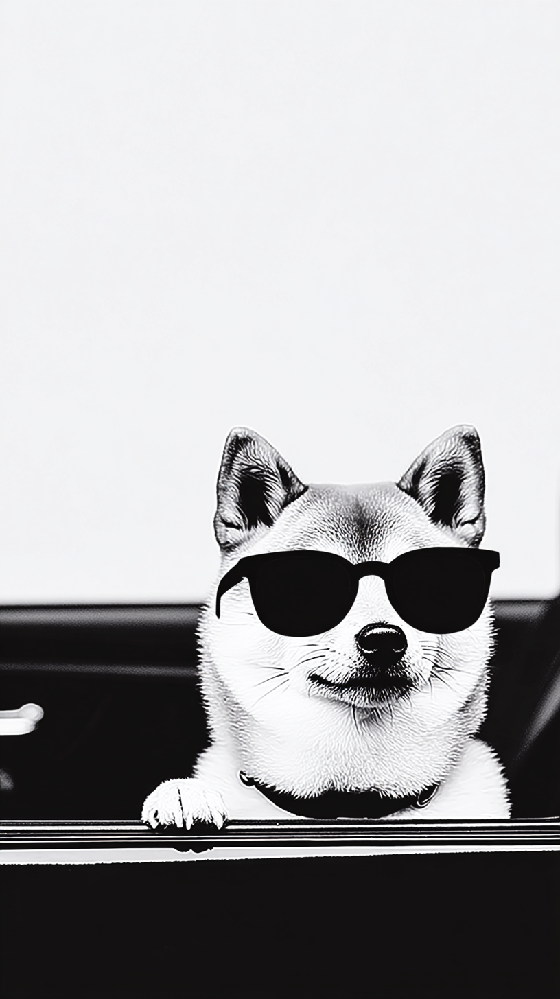 fond d'écran Shiba inu pour tablette android gratuit