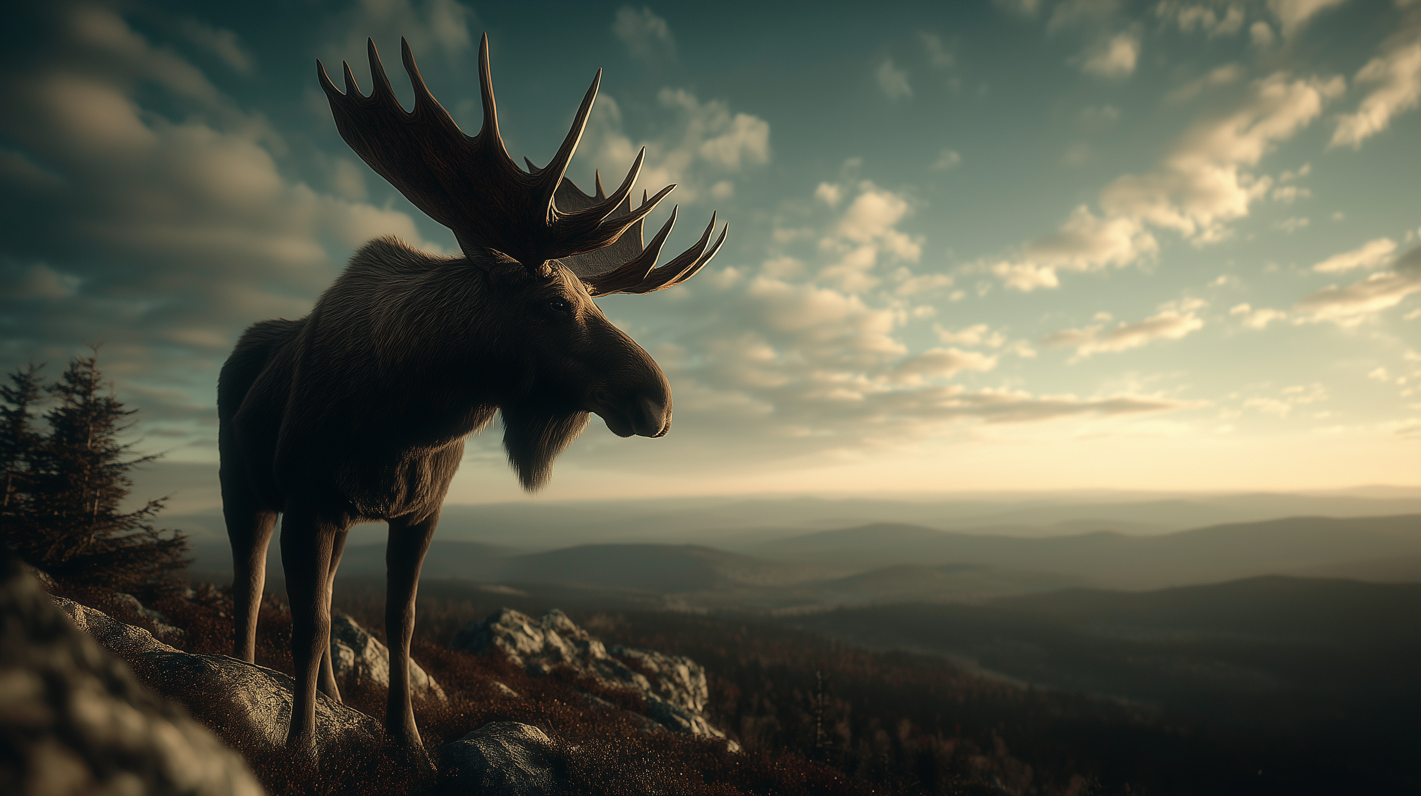 fond d'écran Alces alces 2560x1600 hd téléchargement gratuit