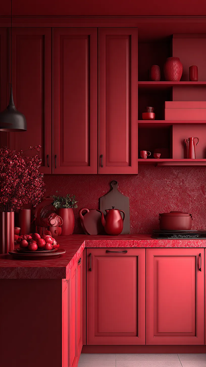 fond d'écran Rouge updated iphone gratuit