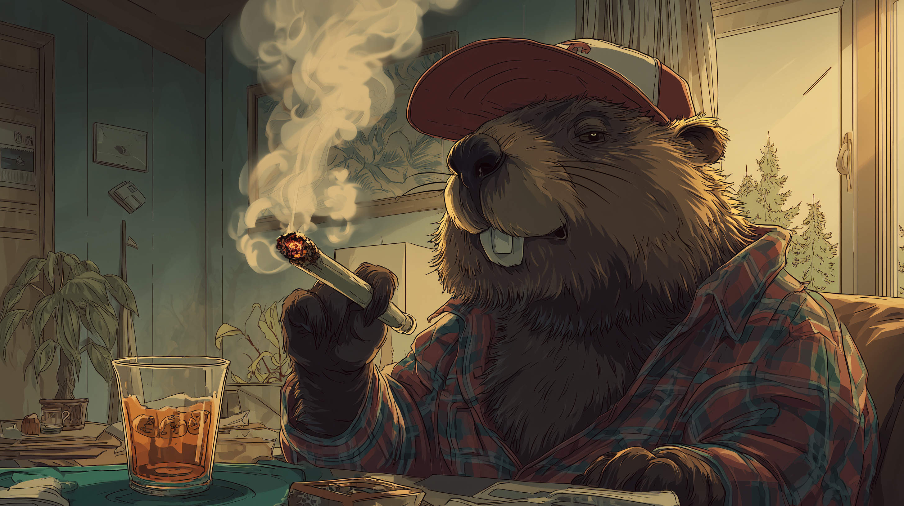 fond d'écran Castor 1440p téléchargement gratuit