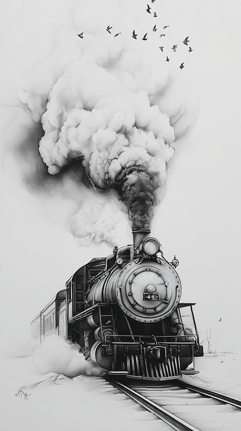 fond d'écran Train iphone 16e gratuit