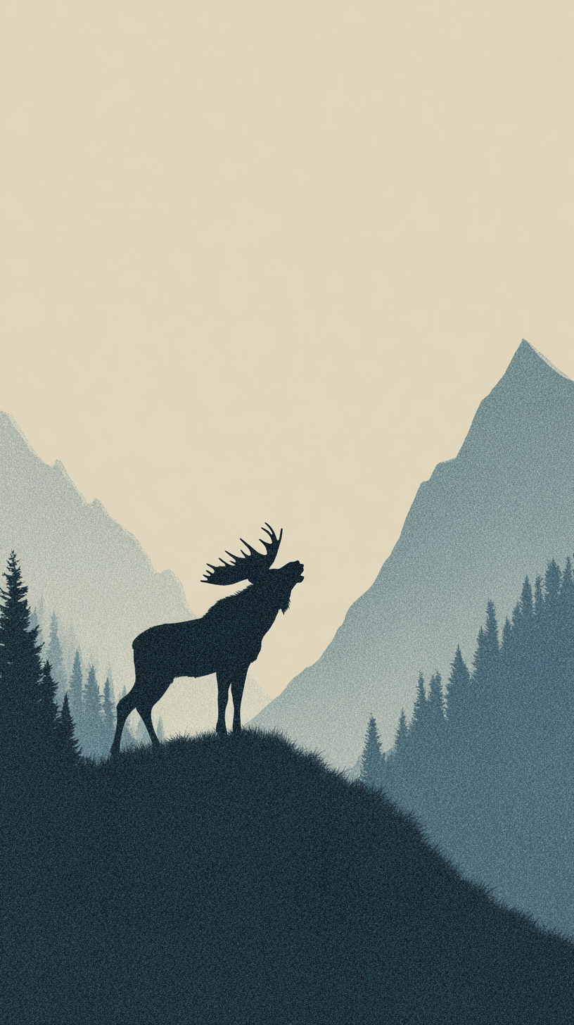 fond d'écran Alces alces iphone 17 air gratuit