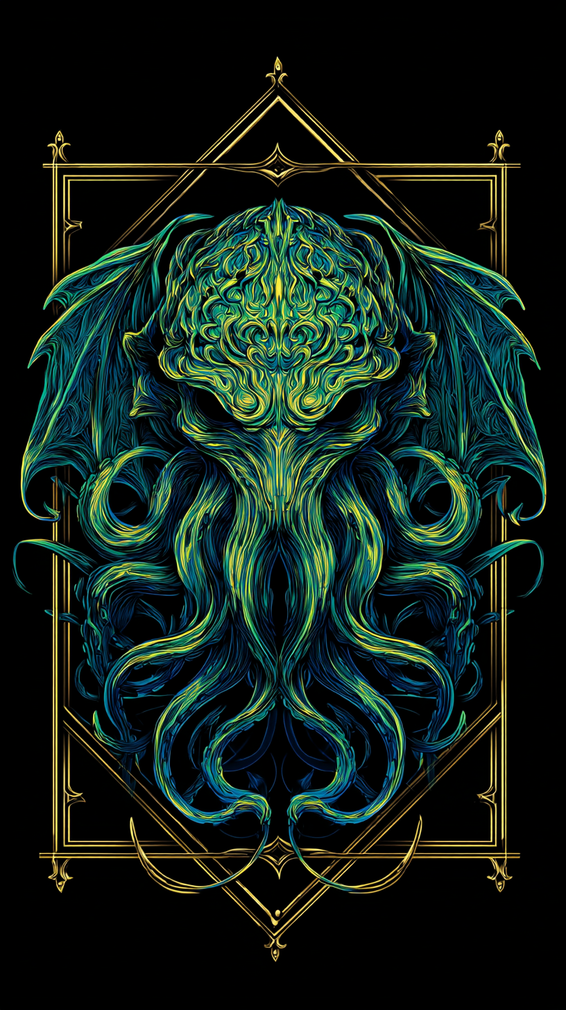 fond d'écran Cthulhu pour iphone gratuit
