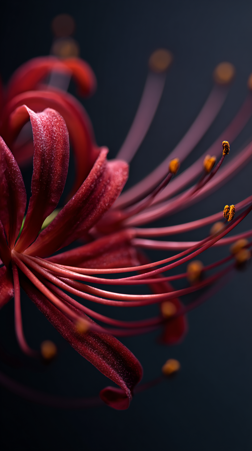 fond d'écran Lycoris radiata iphone 13 télécharger gratuit