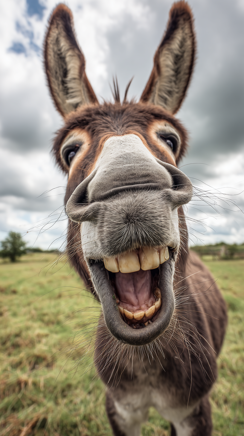 iphone fond d'écran Âne kawaii gratuit