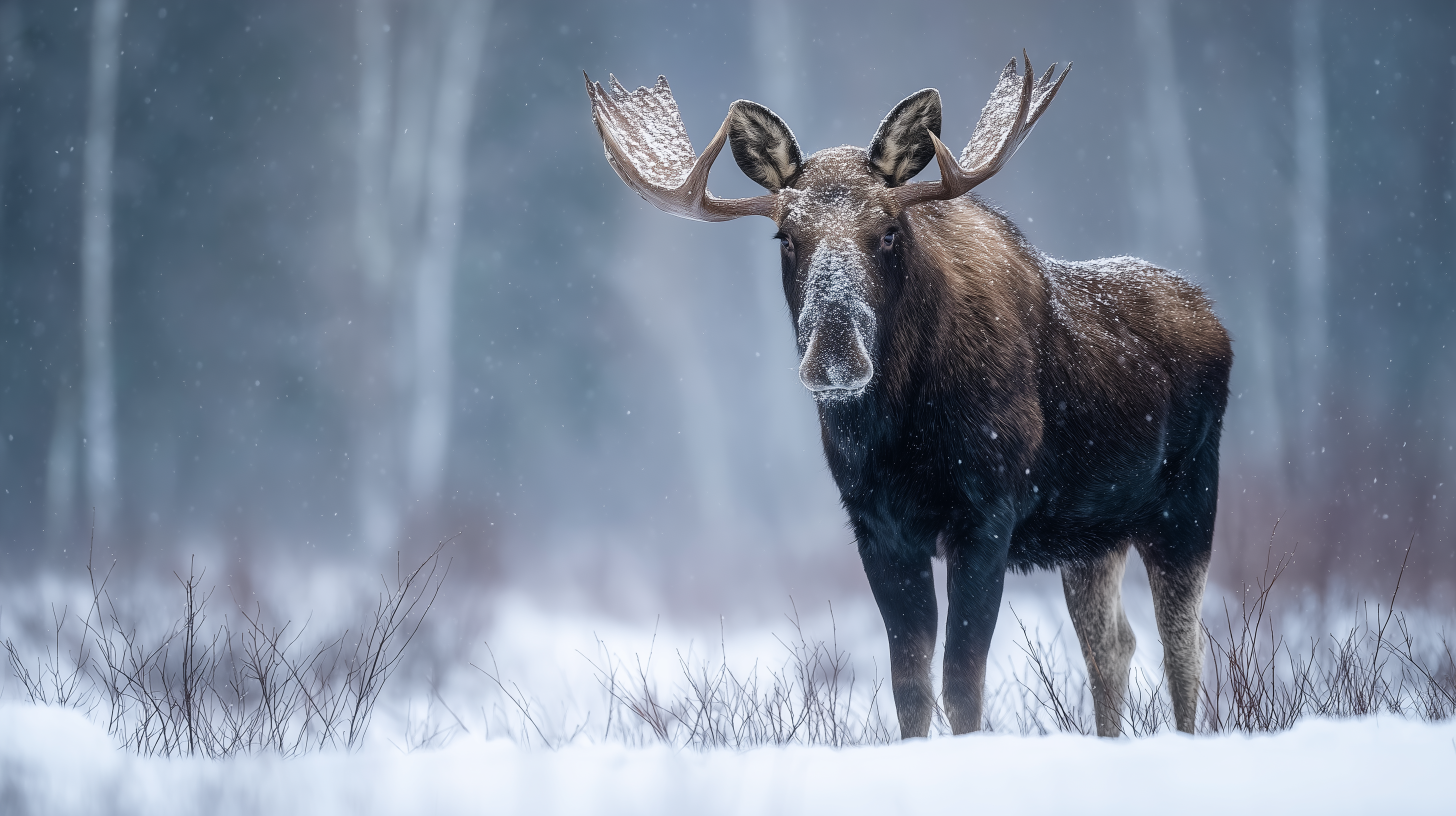 fond d'écran Alces alces pc windows 10 4k téléchargement gratuit