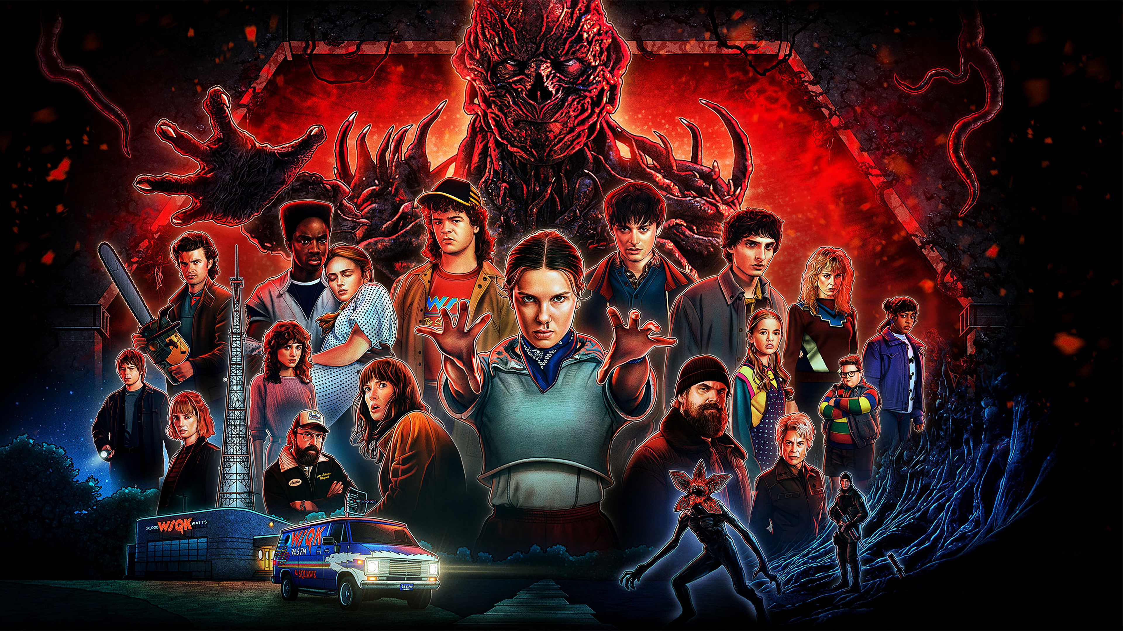fond d'écran Stranger Things mac 1920x1080 téléchargement gratuit