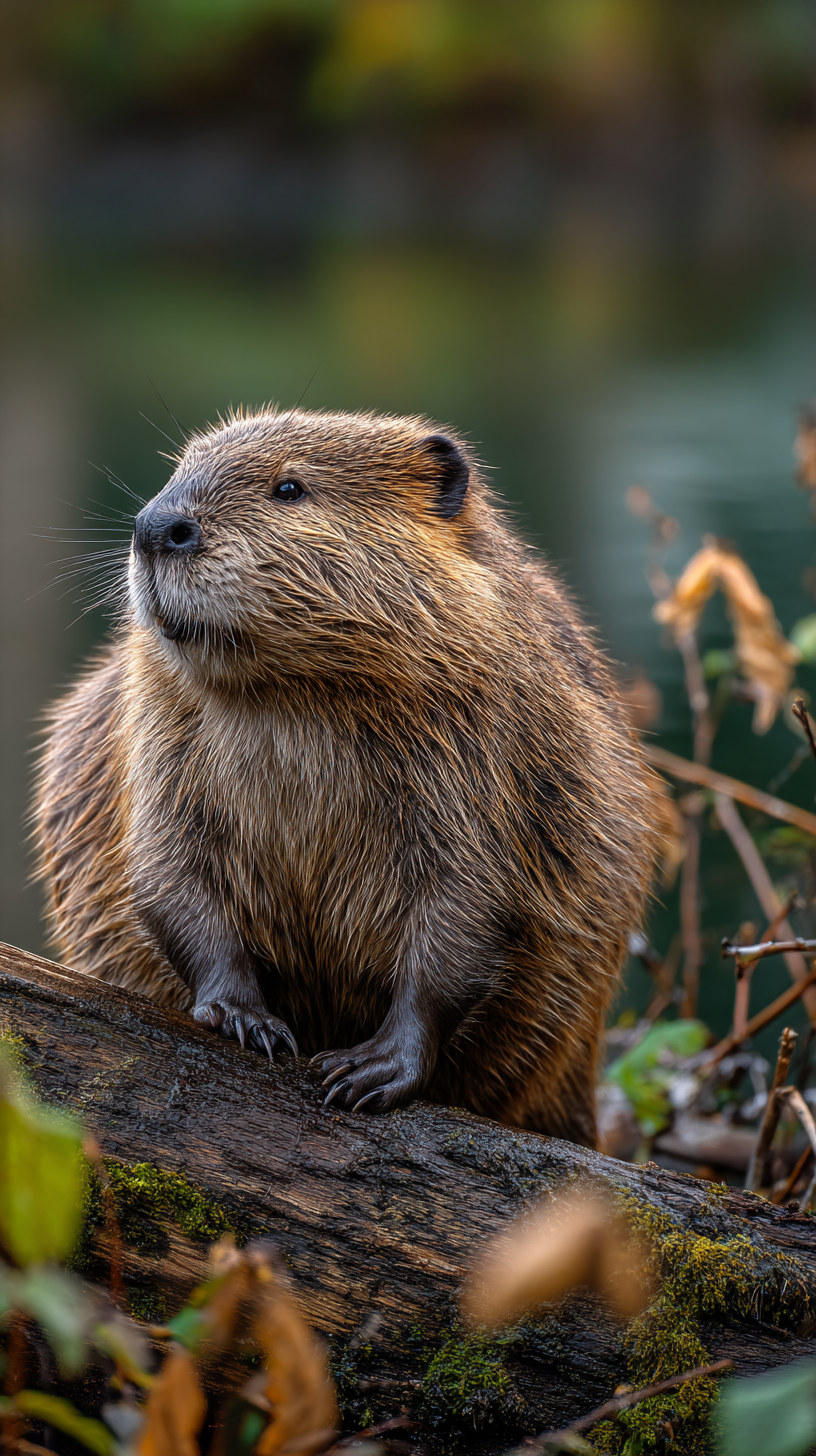 fond d'écran Castor iphone x télécharger gratuit