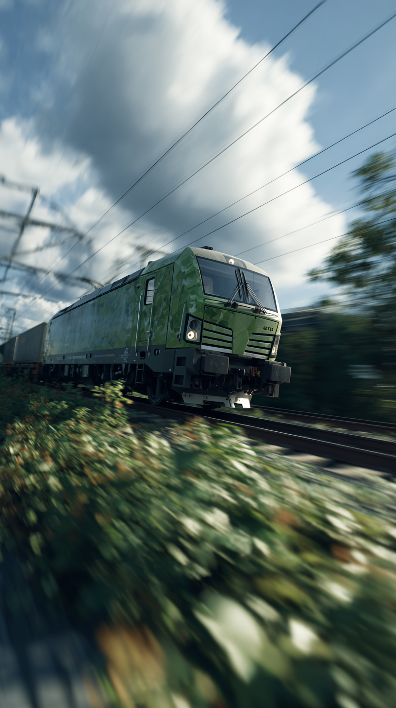 fond d'écran Train téléphone Realme gratuit