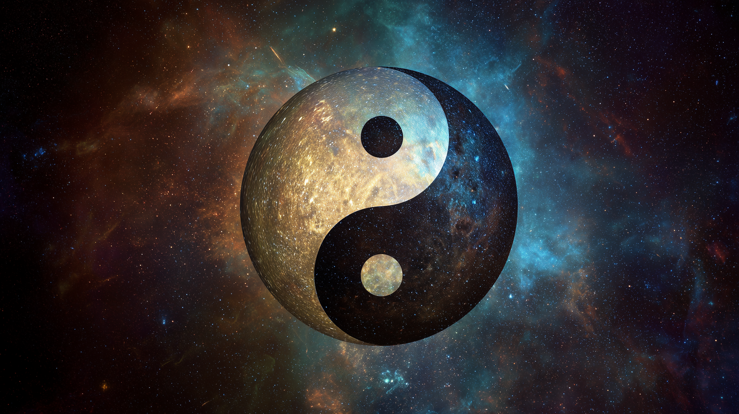 fond d'écran Yin et yang pc 4k 1920x1080 téléchargement gratuit