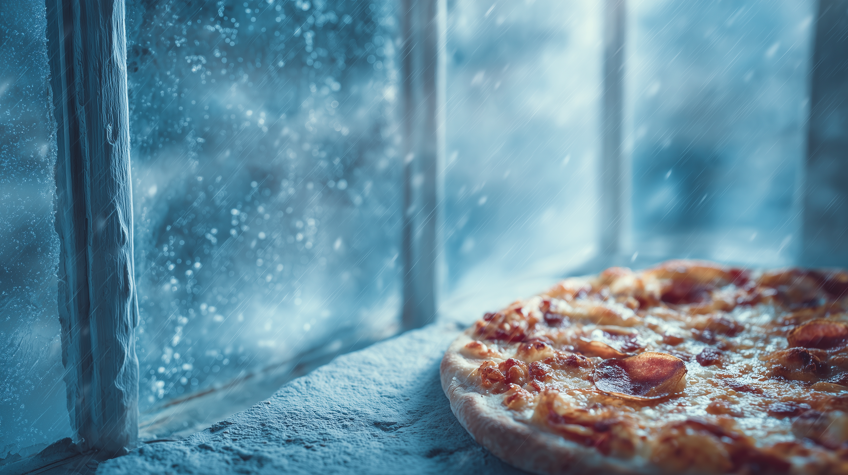 fond d'écran Pizza 16:9 4k téléchargement gratuit