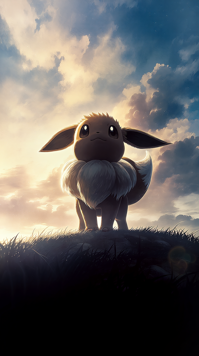 fond d'écran Eevee android 4k télécharger gratuit