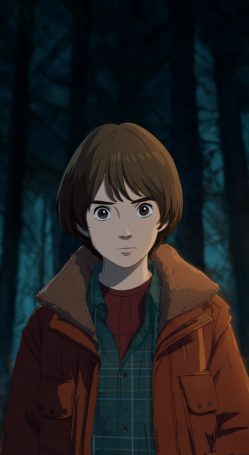 fond d'écran Stranger Things téléphone 4k gratuit