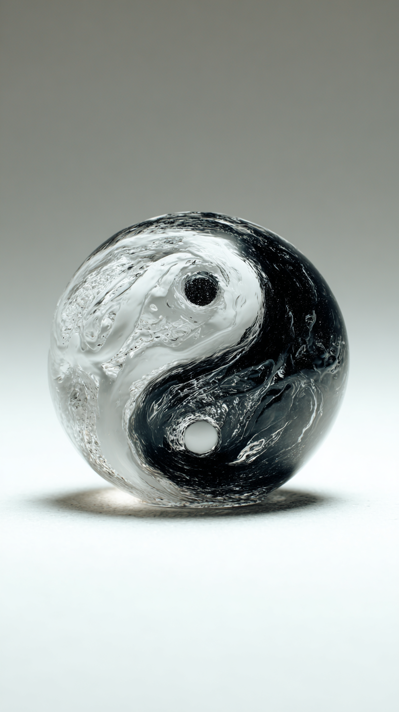 fond d'écran Yin et yang téléphone gratuit sans filigrane