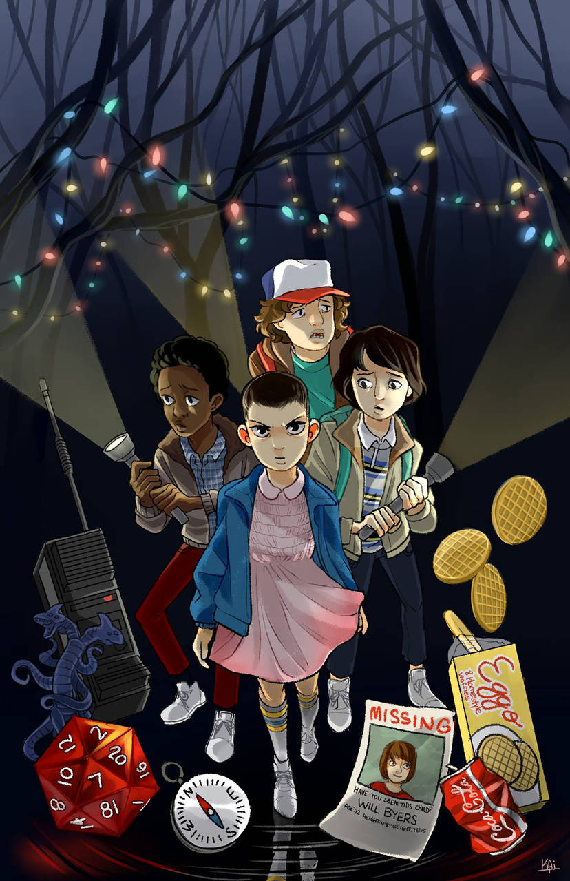 fond d'écran Stranger Things iphone xr gratuit