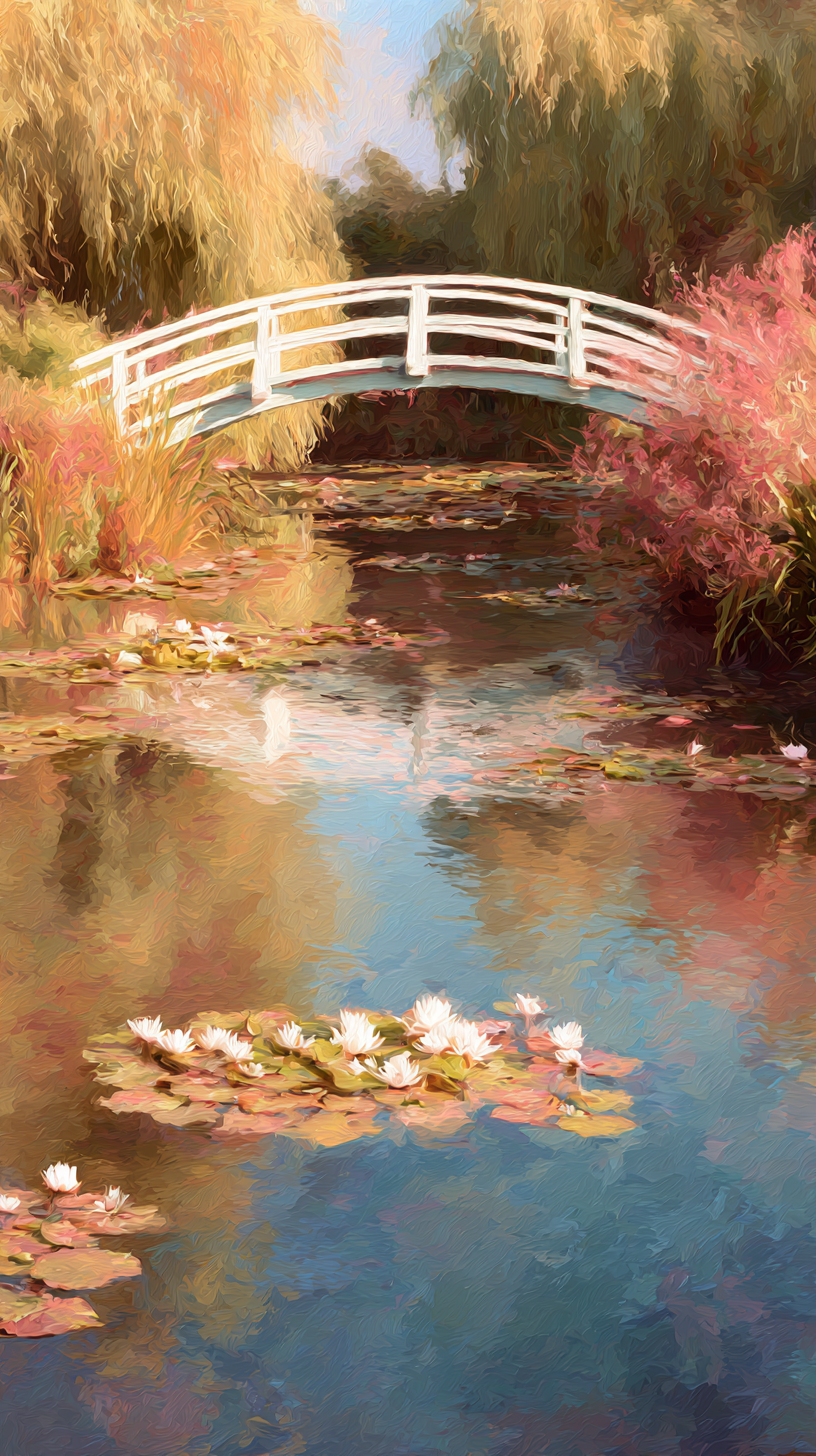 fond d'écran Claude Monet téléphone samsung télécharger gratuit