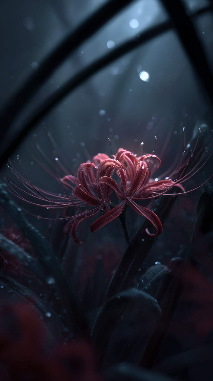 fond d'écran Lycoris radiata téléphone Motorola gratuit