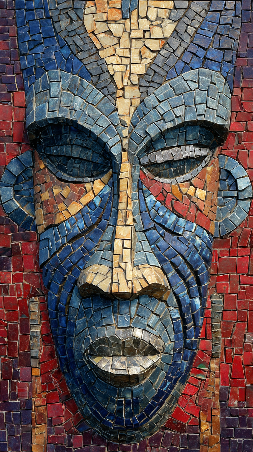 fond d'écran Mosaïque 4k iphone gratuit