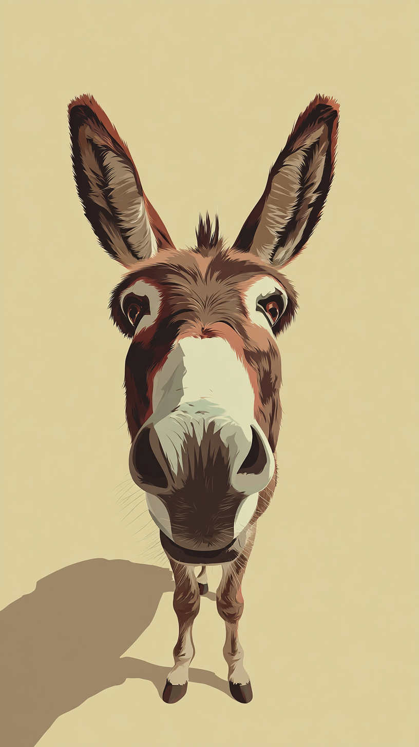 fond d'écran Âne pour téléphone gratuit