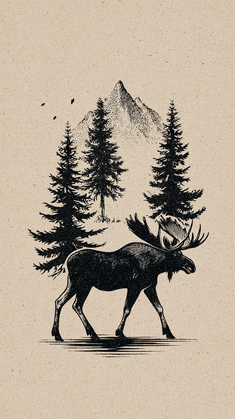 fond d'écran Alces alces gratuit android gratuit