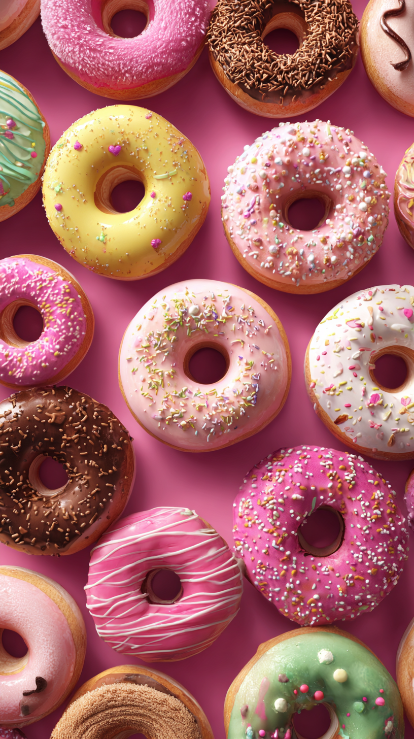 fond d'écran Donut téléphone samsung gratuit