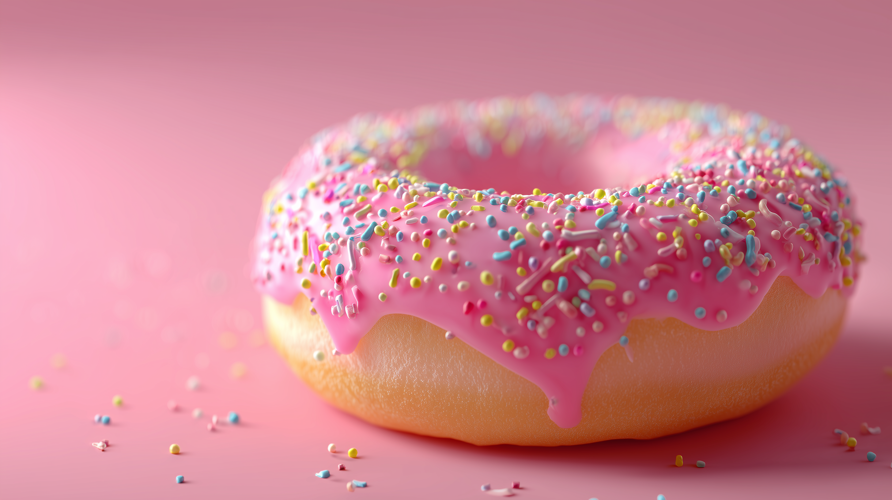 fond d'écran Donut windows 4k téléchargement gratuit