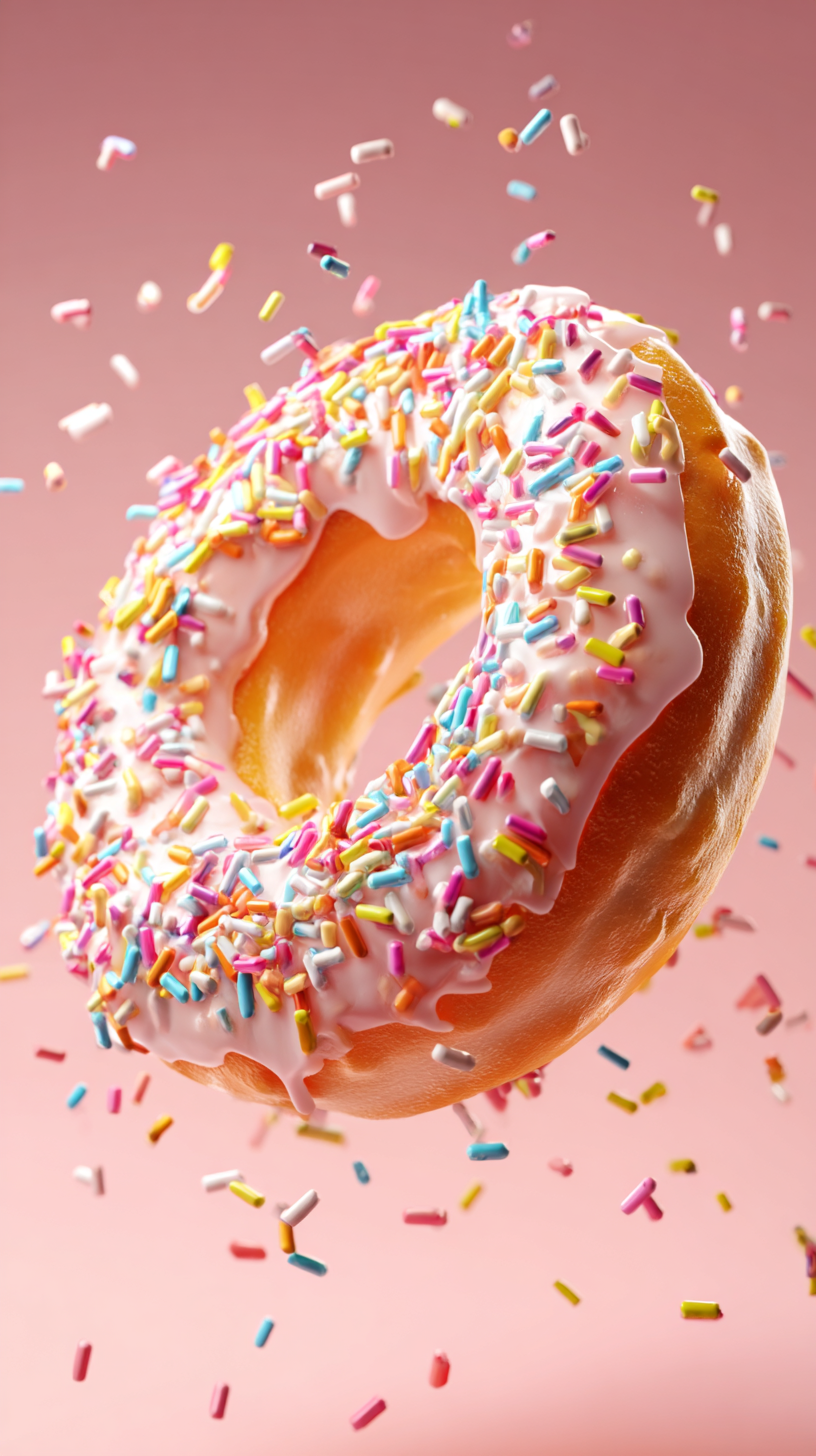 fond d'écran Donut 4k iphone gratuit