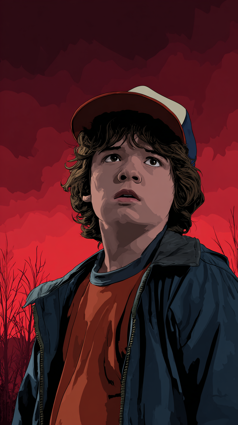 fond d'écran Stranger Things iphone 16e gratuit