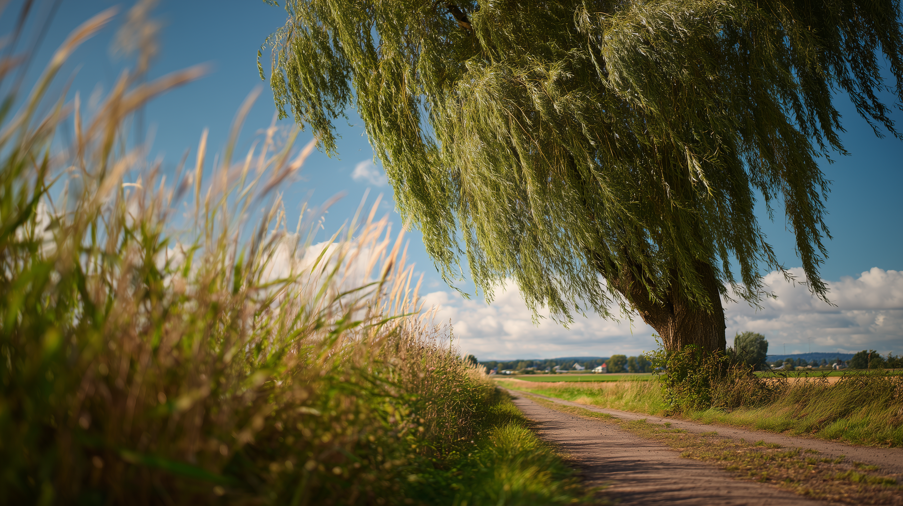 fond d'écran Saule windows 11 1920x1080 téléchargement gratuit
