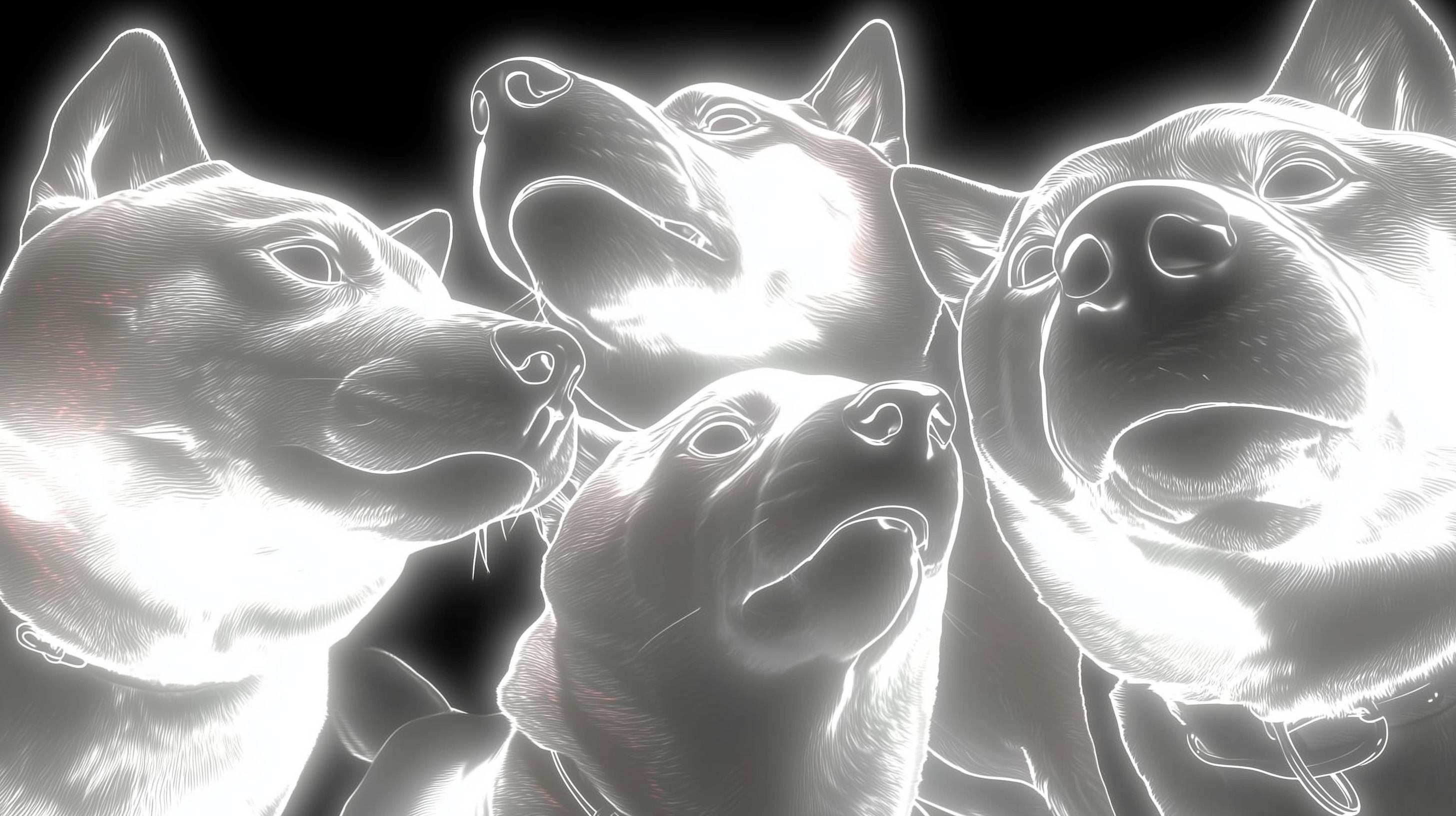 fond d'écran Shiba inu pc 2560x1440 téléchargement gratuit