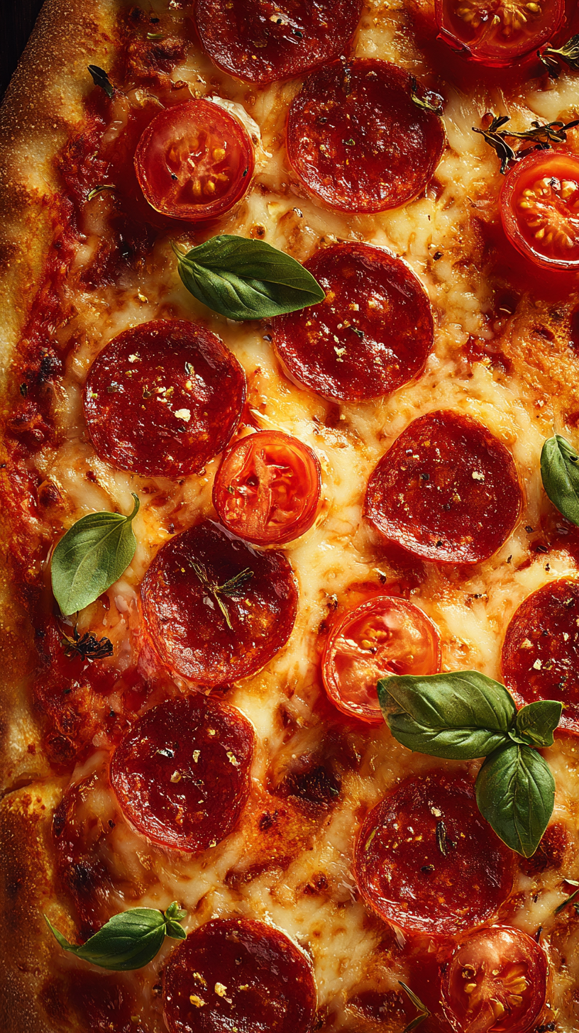 fond d'écran Pizza téléphone Sony gratuit