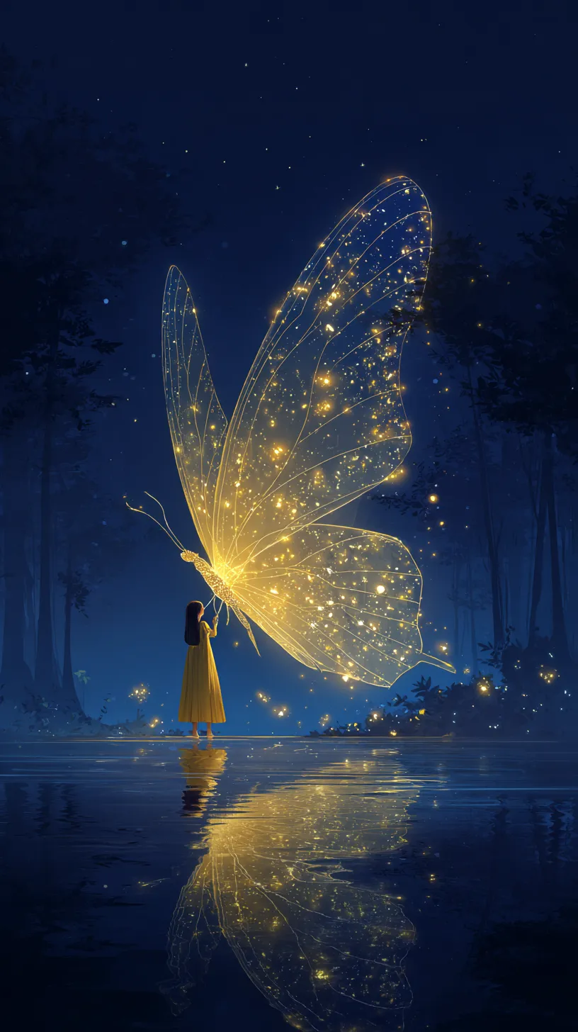 fond d'écran Papillon updated iphone 16 pro max gratuit